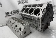 Tug Boat Aluminum Engine Piston AFTER Chrome-Like Metal Polishing - Engine Piston Polishing Service