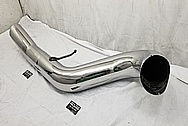 409 Stainless Steel Truck Exhaust System AFTER Chrome-Like Metal Polishing and Buffing Services / Restoration Services - Exhaust Polishing - Stainless Steel Polishing 