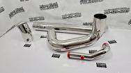 Stainless Steel Exhaust System Pieces AFTER Chrome-Like Metal Polishing - Stainless Steel Polishing - Exhaust System Polishing Services