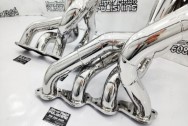 Stainless Steel Exhaust Headers AFTER Chrome-Like Metal Polishing | Stainless Steel Polishing | Headers Polishing