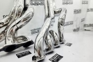 Stainless Steel Exhaust Headers AFTER Chrome-Like Metal Polishing | Stainless Steel Polishing | Headers Polishing