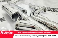 Stainless Steel Headers AFTER Chrome-Like Metal Polishing and Buffing Services | Restoration Services | Exhaust Headers Polishing Services