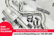 Stainless Steel Headers AFTER Chrome-Like Metal Polishing and Buffing Services | Restoration Services | Exhaust Headers Polishing Services