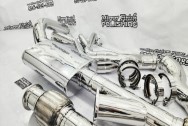 Stainless Steel Headers AFTER Chrome-Like Metal Polishing and Buffing Services | Restoration Services | Exhaust Headers Polishing Services