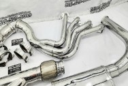 Stainless Steel Headers AFTER Chrome-Like Metal Polishing and Buffing Services | Restoration Services | Exhaust Headers Polishing Services