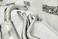 Stainless Steel Headers AFTER Chrome-Like Metal Polishing and Buffing Services | Restoration Services | Exhaust Headers Polishing Services