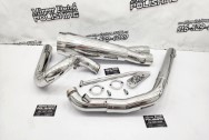 Harley Davidson Stainless Steel Exhaust AFTER Chrome-Like Metal Polishing and Buffing Services | Restoration Services | Exhaust System Polishing Services