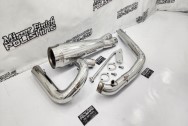 Harley Davidson Stainless Steel Exhaust AFTER Chrome-Like Metal Polishing and Buffing Services | Restoration Services | Exhaust System Polishing Services
