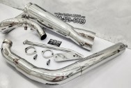 Harley Davidson Stainless Steel Exhaust AFTER Chrome-Like Metal Polishing and Buffing Services | Restoration Services | Exhaust System Polishing Services