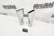 Stainless Steel Exhaust Tips AFTER Chrome-Like Metal Polishing and Buffing Services | Restoration Services | Exhaust System Polishing Services