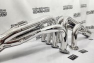 Stainless Steel Headers AFTER Chrome-Like Polishing | Header Polishing | Stainless Steel Polishing Services