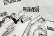 Stainless Steel Headers AFTER Chrome-Like Polishing | Header Polishing | Stainless Steel Polishing Services
