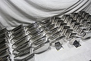 Stainless Steel Exhaust Tips AFTER Chrome-Like Metal Polishing and Buffing Services / Restoration Services 