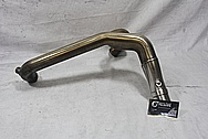 Buell XB Motorcycle Stainless Steel Exhaust Piping BEFORE Chrome-Like Metal Polishing and Buffing Services