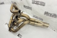 Stainless Steel Exhaust Headers BEFORE Chrome-Like Metal Polishing | Stainless Steel Polishing | Headers Polishing