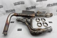 Stainless Steel Headers BEFORE Chrome-Like Metal Polishing and Buffing Services | Restoration Services | Exhaust Headers Polishing Services