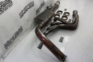 Stainless Steel Headers BEFORE Chrome-Like Metal Polishing and Buffing Services | Restoration Services | Exhaust Headers Polishing Services