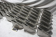 Stainless Steel Exhaust Tips BEFORE Chrome-Like Metal Polishing and Buffing Services / Restoration Services 