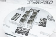 Custom Fabrication | Machining of Stainless Steel Parts AFTER Chrome-Like Metal Polishing Services and Buffing Services | Stainless Steel Polishing | Stainless Steel Fabrication Services | Machining Services 