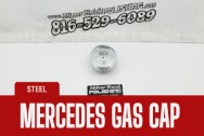 Mercedes Benze Steel Gas Cap Assembly AFTER Chrome-Like Metal Polishing - Steel Polishing - Gas Cap Assembly Polishing Service