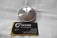 Aluminum Gas Cap BEFORE Chrome-Like Metal Polishing and Buffing Services