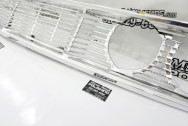 1964 Ford Galaxy 500XL Aluminum Grille AFTER Chrome-Like Metal Polishing - Aluminum Polishing | Finishing Services | Grille Polishing Services