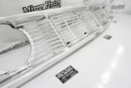 1964 Ford Galaxy 500XL Aluminum Grille AFTER Chrome-Like Metal Polishing - Aluminum Polishing | Finishing Services | Grille Polishing Services
