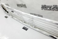 Vintage International Truck Grille AFTER Chrome-Like Metal Polishing - Grille Polishing | Finishing Services | Truck Grille Polishing Services