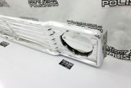 Vintage International Truck Grille AFTER Chrome-Like Metal Polishing - Grille Polishing | Finishing Services | Truck Grille Polishing Services