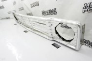 Vintage International Truck Grille AFTER Chrome-Like Metal Polishing - Grille Polishing | Finishing Services | Truck Grille Polishing Services
