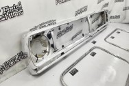 Vintage Truck Grille AFTER Chrome-Like Metal Polishing - Grille Polishing | Finishing Services | Truck Grille Polishing Services