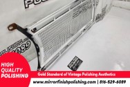Vintage 1968 Plymouth Grille AFTER Chrome-Like Metal Polishing and Buffing Services | Aluminum Polishing | Grille Polishing Services | Vintage Finishing Services