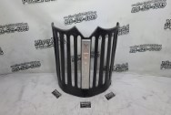 Oliver XO121 Rare Experimental Tractor Steel Grille BEFORE Chrome-Like Metal Polishing - Steel Polishing - Grille Polishing Services