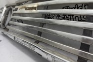 Vintage International Truck Grille BEFORE Chrome-Like Metal Polishing - Grille Polishing | Finishing Services | Truck Grille Polishing Services