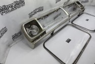 Vintage Truck Grille BEFORE Chrome-Like Metal Polishing - Grille Polishing | Finishing Services | Truck Grille Polishing Services