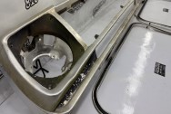 Vintage Truck Grille BEFORE Chrome-Like Metal Polishing - Grille Polishing | Finishing Services | Truck Grille Polishing Services