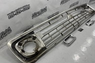 Ford F100 Aluminum Grille BEFORE Chrome-Like Metal Polishing and Buffing Services Aluminum Polishing Services
