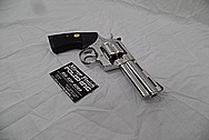 Colt Python .357 Stainless Steel Gun Parts AFTER Chrome-Like Metal Polishing and Buffing Services / Restoration Services - Stainless Steel Polishing Services