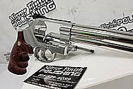 S&W - Smith & Wesson .44 Magnum Revolver AFTER Chrome-Like Metal Polishing and Buffing Services / Restoration Services