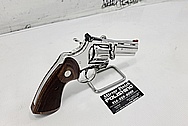 Colt Python .357 Magnum Stainless Steel Gun Parts AFTER Chrome-Like Metal Polishing and Buffing Services - Stainless Steel Polishing - Gun Polishing