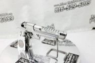 Desert Eagle .50 AE Stainless Steel Pistol AFTER Chrome-Like Gun Polishing | Firearm Polishing | Gun Polishing Services