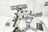 Stainless Steel Colt Government 1911 10mm Gun | Pistol AFTER Chrome-Like Metal Polishing and Buffing Services | Gun Polishing Services