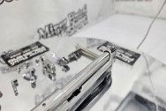 Stainless Steel Beretta 92FS Gun Parts AFTER Chrome-Like Metal Polishing and Buffing Services | Gun Polishing Services
