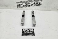 Glock 22 Gen 4 and Glock 19 Gen 5 Stainless Steel Gun Slides AFTER Chrome-Like Metal Polishing and Buffing Services | Restoration Services | Gun Polishing Services