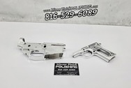 AR15 and Kimber Pistol Frame AFTER Chrome-Like Metal Polishing and Buffing Services|Aluminum Polishing Services