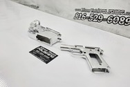 AR15 and Kimber Pistol Frame AFTER Chrome-Like Metal Polishing and Buffing Services|Aluminum Polishing Services