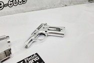 AR15 and Kimber Pistol Frame AFTER Chrome-Like Metal Polishing and Buffing Services|Aluminum Polishing Services