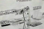 Beretta 92FS 9mm Pistol AFTER Chrome-Like Metal Polishing and Buffing Services | Gun Polishing Services