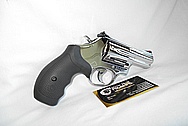 S&W Steel .357 Magnum Revolver Gun AFTER Chrome-Like Metal Polishing and Buffing Services / Resoration Services