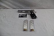 Colt Gold Cup Trophy .45 Auto 1911 Stainless Steel Gun / Pistol AFTER Chrome-Like Metal Polishing - Stainless Steel Polishing